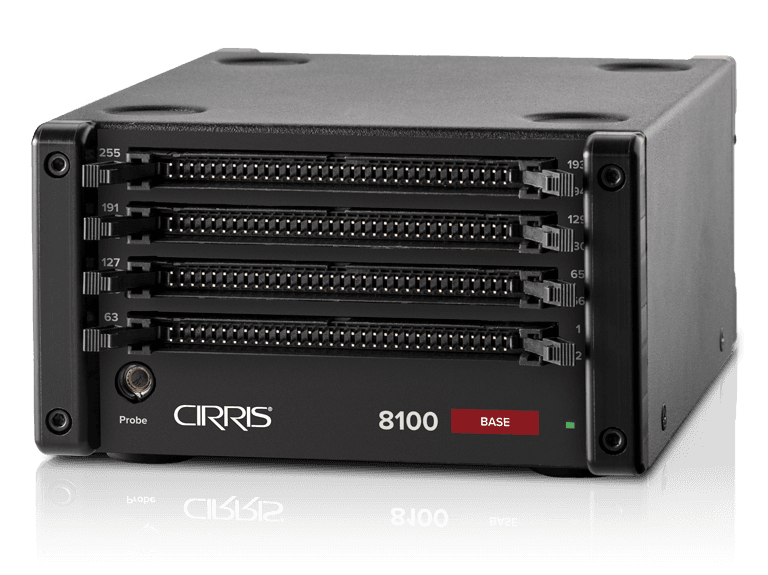 Cirris 8100 automated wiring harness tester used to verify continuity and insulation integrity at Carrot Wiring Solutions.